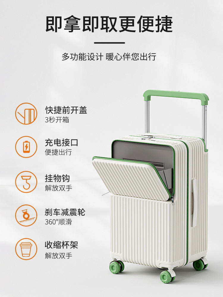 Capacious suitcase 5