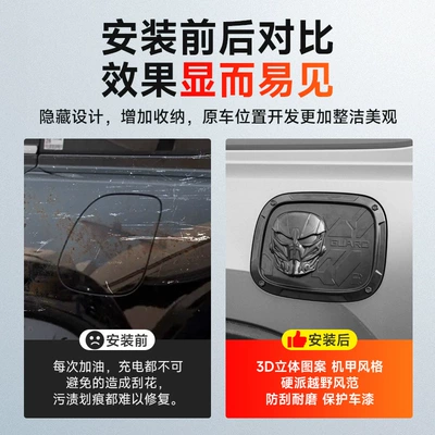 Modification Kit, Tank cap