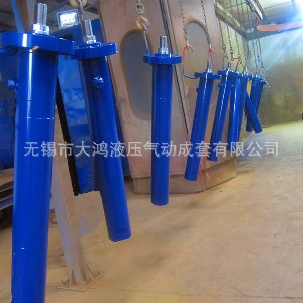 江苏无锡厂家直供~非标制作液压缸 液压油缸 法兰式油缸