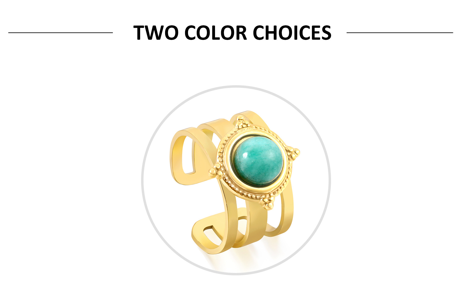 6, 9 Ring Size Wholesale Jewelry Elegant Lady Simple Style Geometric 304 Stainless Steel Plating Open Rings