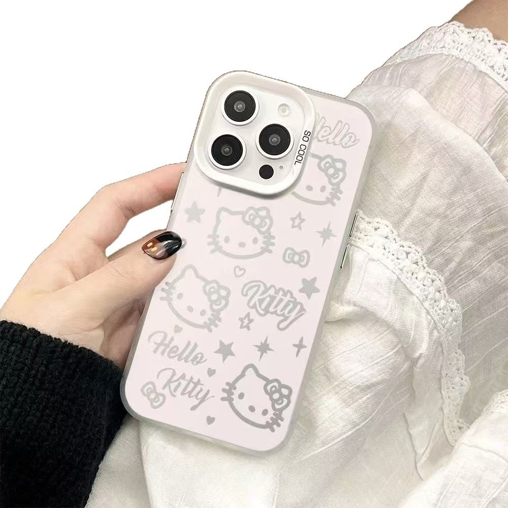Star Kitty Adecuado para Apple 16Promax Funda para teléfono móvil Personalidad Yuan Qi Shell iPhone15 Europa y América 14ins13
