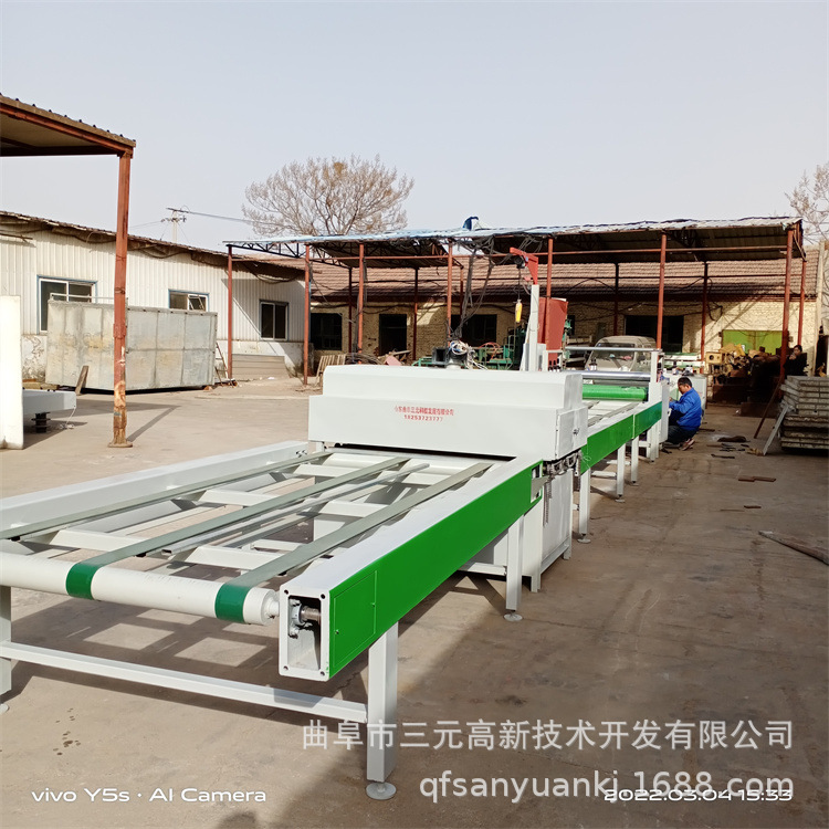 三元平面板材贴纸机 PUR热熔胶贴面机 亚克力片材卷材平贴机