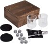 Amazon Amazon whiskey ice wine stone box set Whisky Stones glass