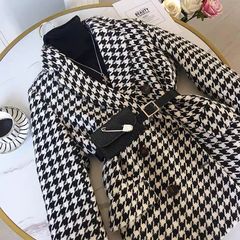 小西装2025年新款秋冬季西服外套女潮ins呢子大衣加厚