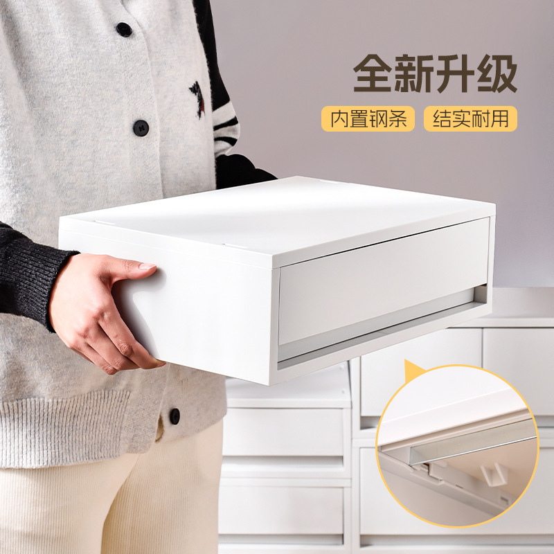 日本の下着収納ボックス家庭用衣類収納引き出し化粧品収納ボックスデスクトップファイル雑貨収納|undefined