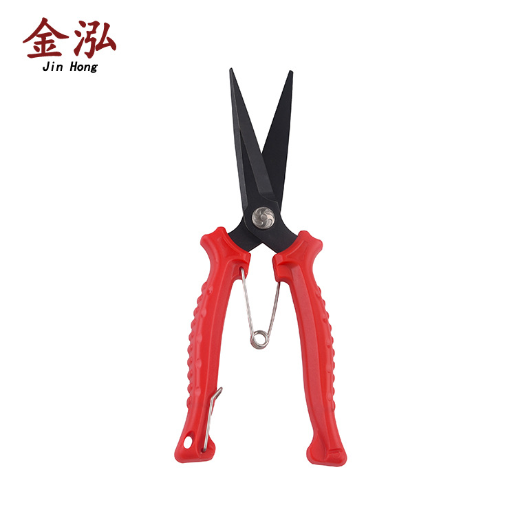 多功能树枝剪 不锈钢园艺剪修 镀黑钛果枝剪果树修花剪刀园林工具