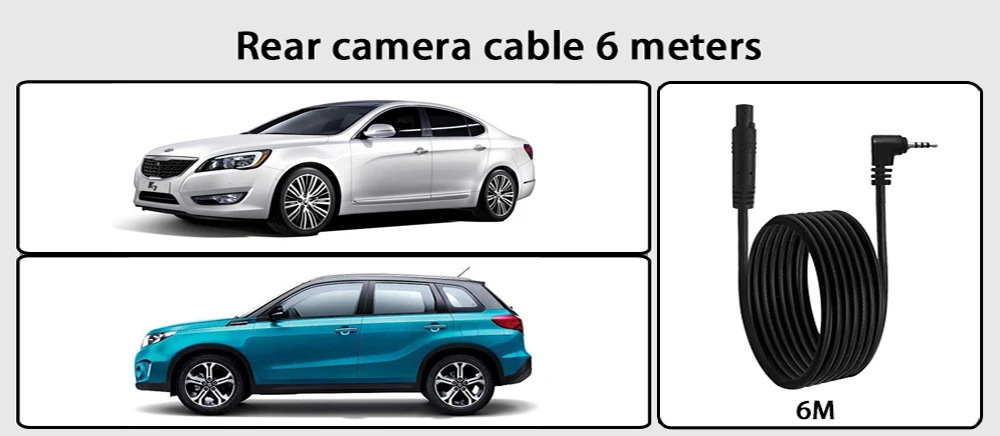 Cross-border screen driving recorder streaming media rearview mirror 4K HD Carplay before and after double recording GPS track