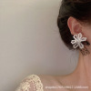 Universal fashionable fresh earrings with bow