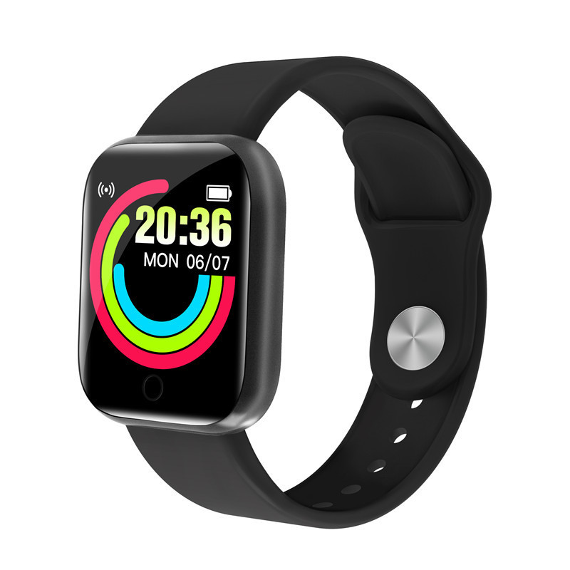 Pulsera inteligente D20, reloj inteligente Y68, frecuencia cardíaca, presión arterial, Bluetooth, podómetro de ejercicio, recordatorio de información, directo de fábrica