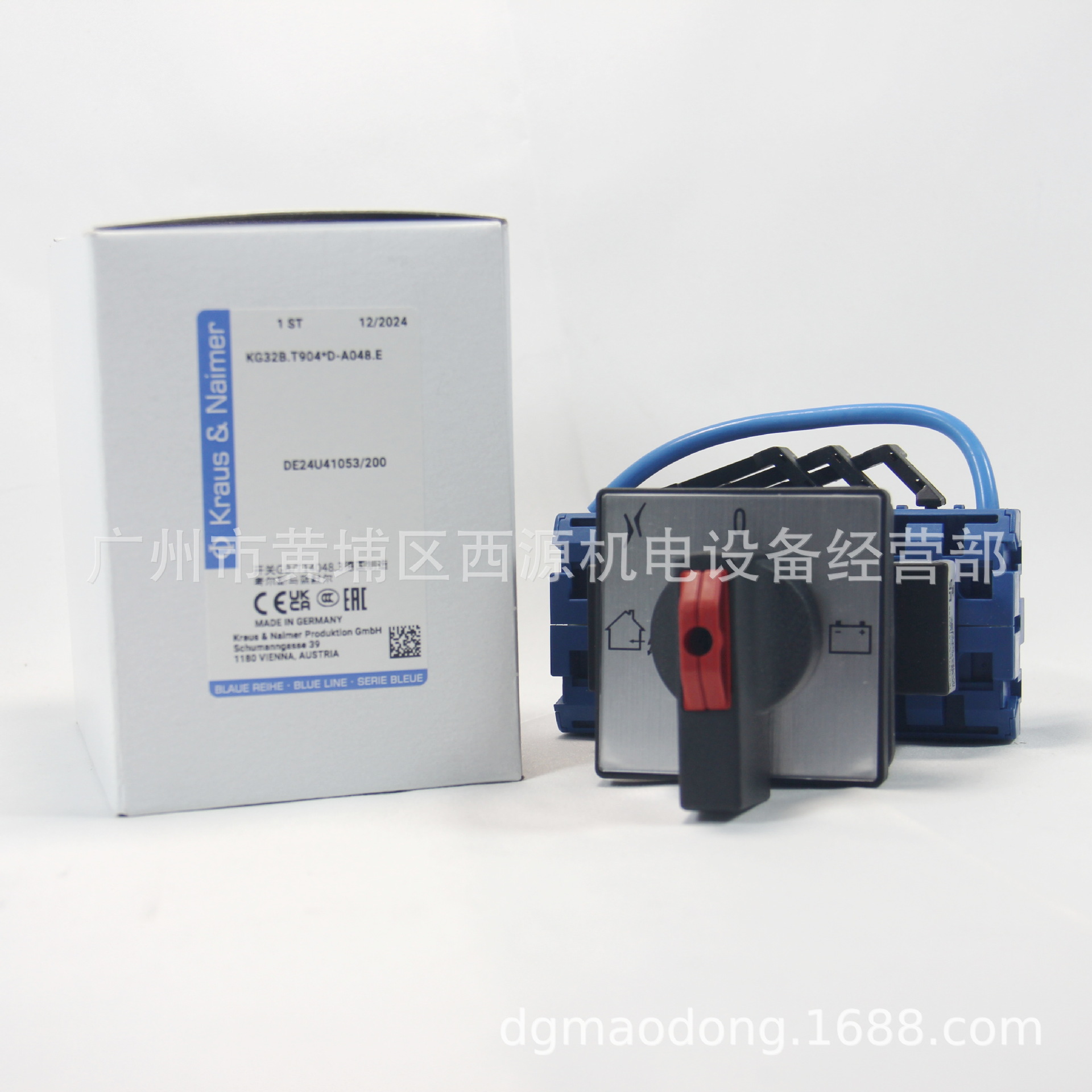 KG32B T904*D-A048E Kraus&Naimer UPS电源隔离开关面板安装