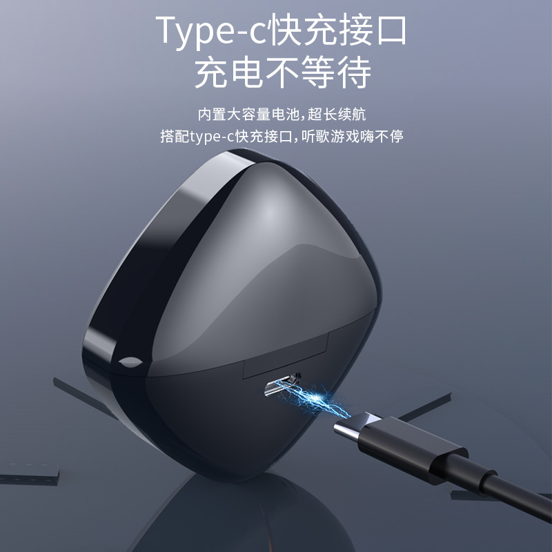 Y-one無線bluetooth 5.3イヤホン知能デジタル表示超長航続入耳式運動bluetoothイヤホン銅リング|undefined