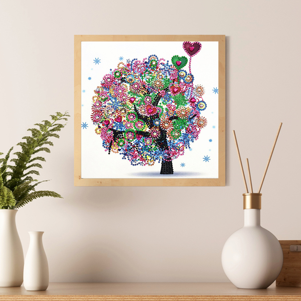 Amazonas transfronterizas pintura de diamantes diy pintura de mampostería de diamantes de forma extraña pintura de decoración de la sala de estar pintura de decoración de la sala de estar