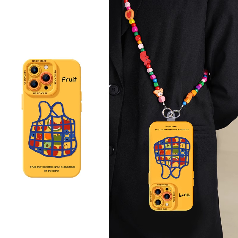 Apple 17 Mobile Phone Case New Iphone15Promax Yellow 14 Summer 13Pro Liquid 16 Silicone 12 Full Package