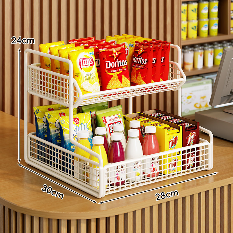 Estante de Exhibición Trapezoidal de Varios Niveles para Supermercado y Tiendas