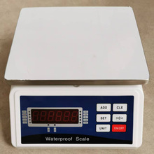 商用高精准密度电子秤多功能家用水产计数秤英文防水防摔计重秤