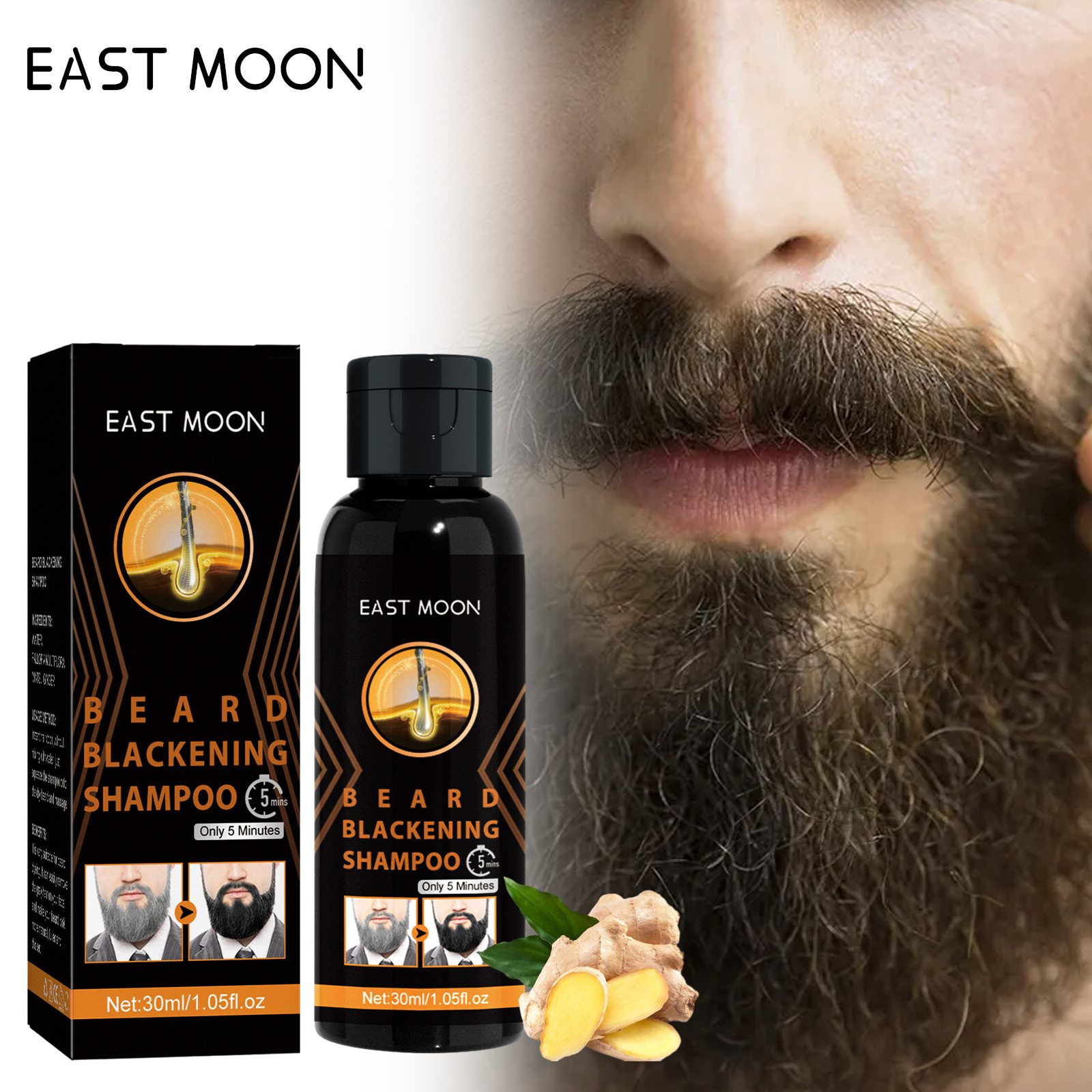 Trasforma i tuoi capelli con lo Shampoo White to Black - Pulizia e cura dei capelli da uomo_voghion.com