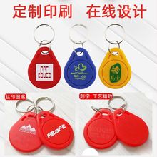 ID门禁卡小区门禁id卡单元门2号钥匙扣楼宇门电梯卡物业授权ic卡