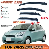 Применимо для Toyota Yaris солнечный дождевой блок окна дождевой панели YARIS xp90 2005-2010Window visor