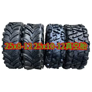 12inch dörd təkərli kartinq 25X8-12 25X10-12 yolsuzluq şinləri