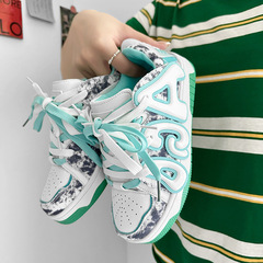 Original ins design high street bread shoes for men and women, thick-soled versatile men's shoes, casual shoes, hip-hop couple skateboard shoes