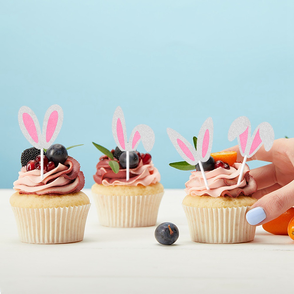 Nuevo conejo de Pascua conejo de carnaval de cumpleaños tarta de tarta de cartón