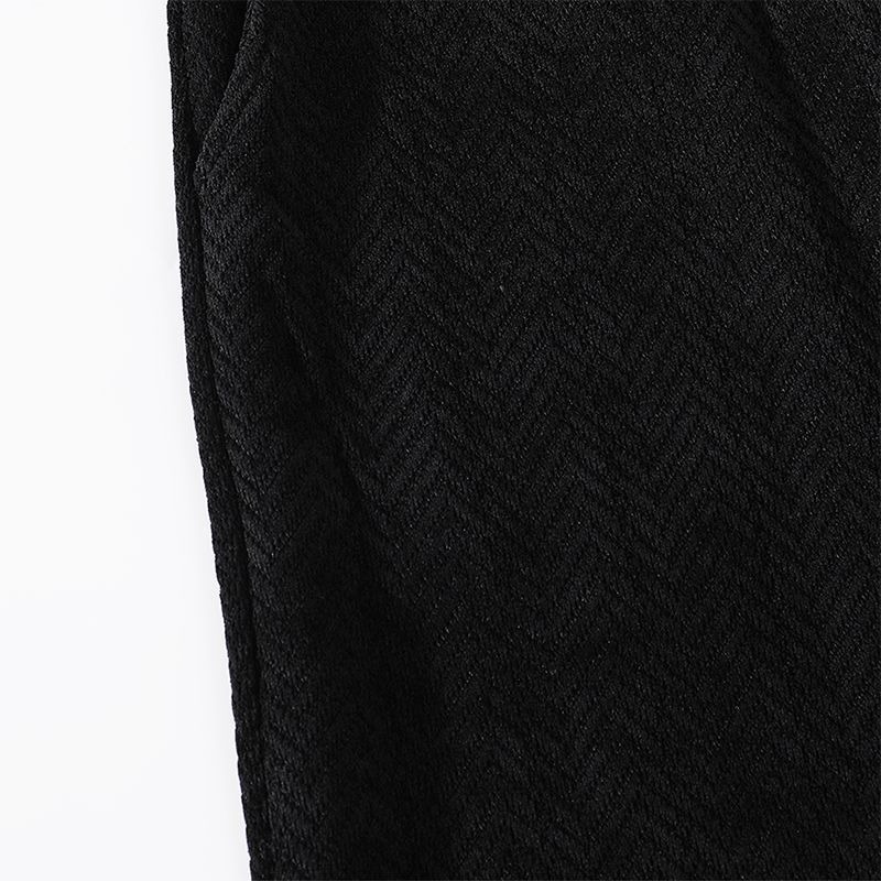 Herren Shorts Aus Eisseide Jacquard Muster Locker Sommer Freizeithose_voghion.com