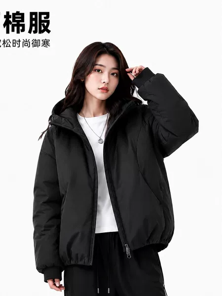 Thinsulate Women's Hooded Waterproof Jacket with 3M Filling, Warm Outdoor Sports Jacket with Double Zipper for Fall and Winter