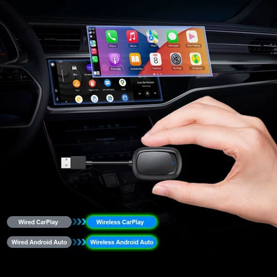 Auto Car Interconnection Box – Simsiz CarPlay və Android Auto