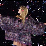 欧美新款音乐会演唱会舞台表演服装 PET染色大分切开衫表演服装