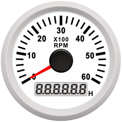 automobile instrument | Modified Vehicles and Boats - white-frame-white-background-0-6000rpm