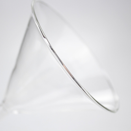 UG73 triangular glass funnel laboratory short neck long neck size diameter plastic funnel 40 60 75 90 15
