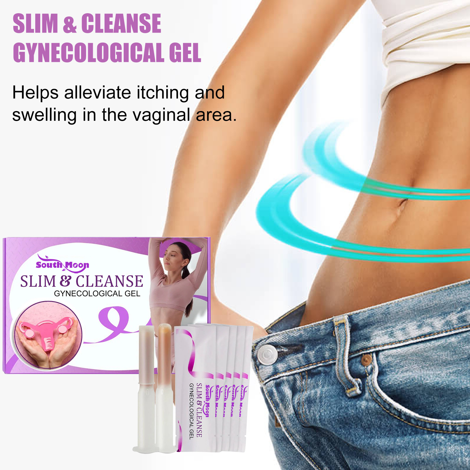 South Moon Cleansing and Highlighting Curve Firming Skin Body Shaping gel_voghion.com