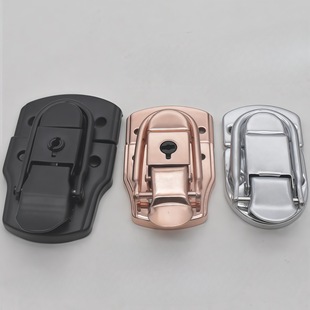 Flight Case Tool Box Instrument Box Accessories Buckle Large Mark Lock Copper Core Tool Lock Glue Core Tool Lock with Padlock