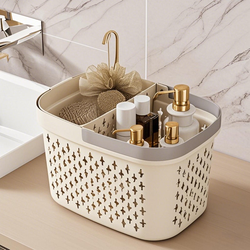 Bath Portable Basket for Students to Wash with Dry and Wet Separation Bathroom Bath Dormitory Bath Basket Small Basket Hot Style Bath Portable Basket for Students to Wash with Dry and Wet Separation Bathroom Bath Dormitory Bath Basket Small Basket Hot Style