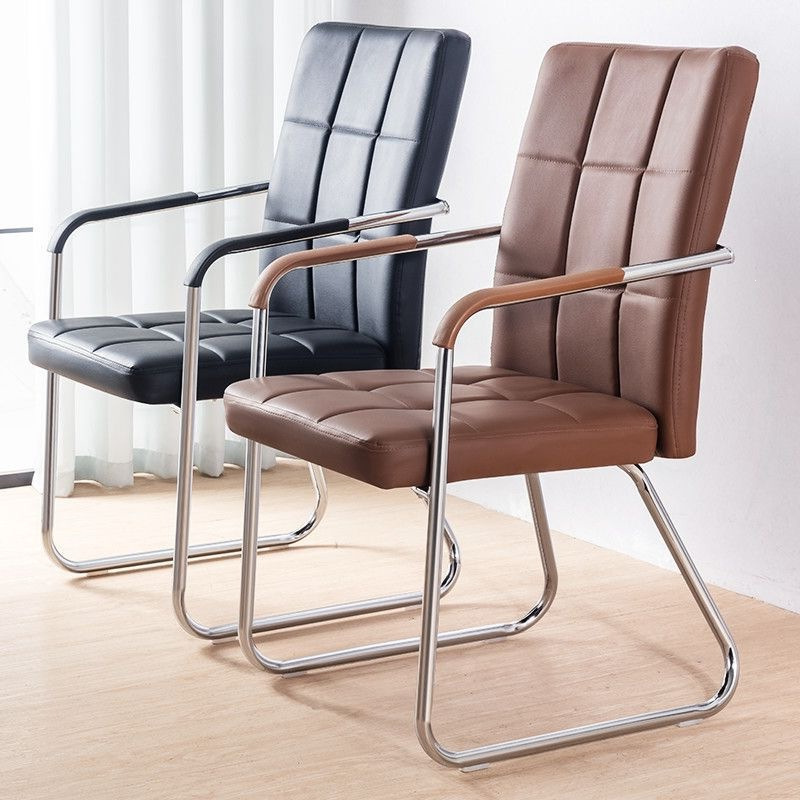 Office Chair, Simple Bow-Shaped Computer Chair, Home-Use Mahjong Chair, Conference Chair, Stylish Leisure Chair, Nine-Grid Chair, Black Office Chair, Simple Bow-Shaped Computer Chair, Home-Use Mahjong Chair, Conference Chair, Stylish Leisure Chair, Nine-Grid Chair, Black