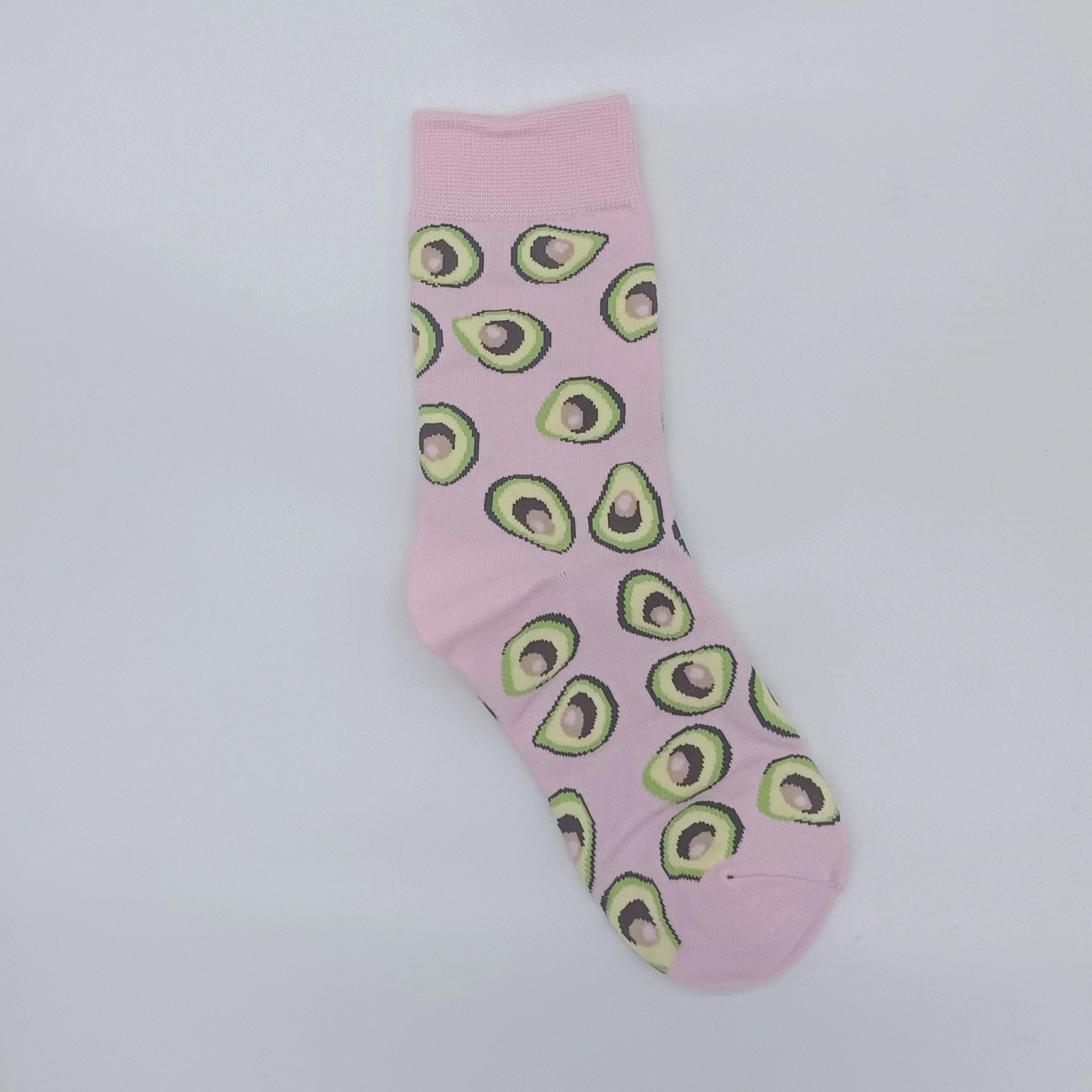 40g Weight Socks Classification Socks Lingerie Type Cotton Fabric Type A Pair Quantity Holiday, Daily Occasion Sweatproof Function Floral Pattern All Seasons Season Unisex Gender Simple Style Style Unisex Simple Style Floral Cotton Crew Socks A Pair 9