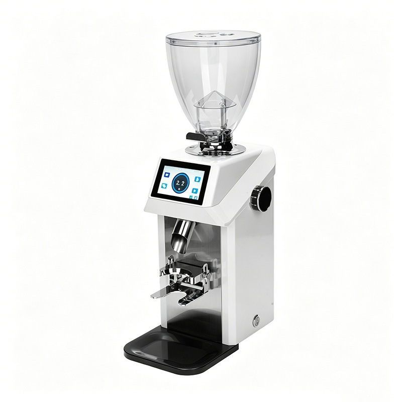 CA74 molino de granos de café eléctrico comercial molino de granos cuantitativo molino de pantalla táctil importación de cuchillo de 74 mm