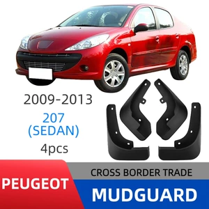 Peugeot 207 Sedan 2009-2013 avtomobil təkər palçıq qoruyucusu üçün uyğundur