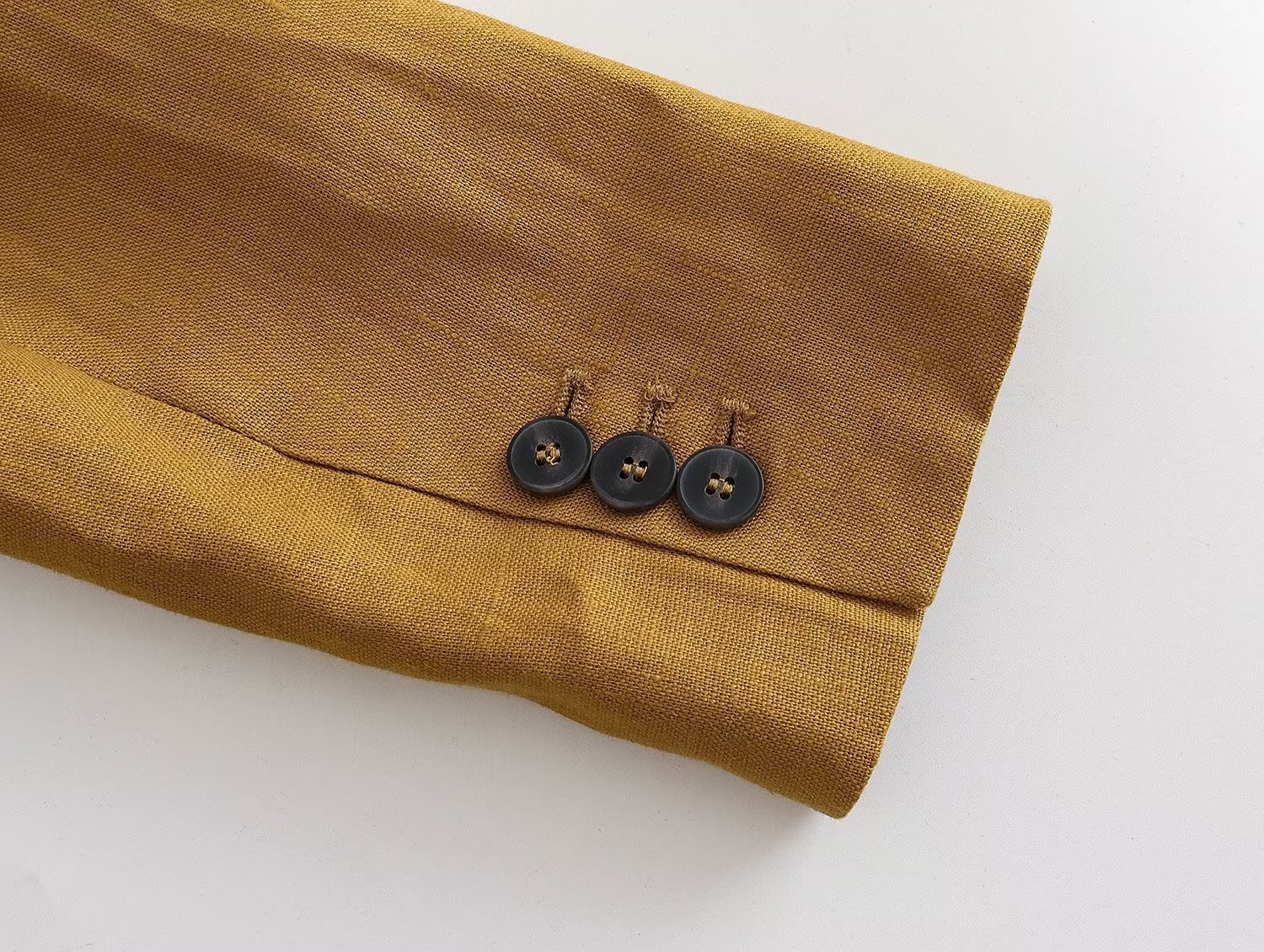 Women's Clothing new women's vest double breasted fashion top + straight pants casual suit set_voghion.com