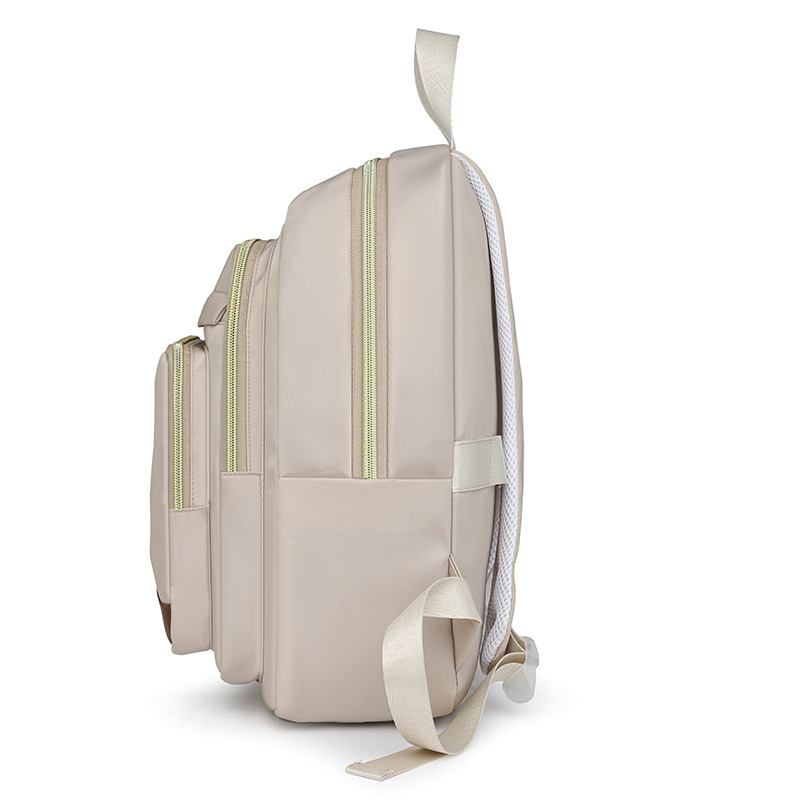 Mochila femenina 2024 nueva moda casual viajero mochila de tela Oxford bolsa de computadora mochila de estudiante universitario de gran capacidad