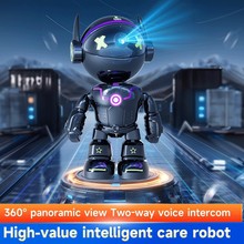 WiFi电镀机器人监控摄像头家用高清夜视无线婴儿监控器跨境电商款