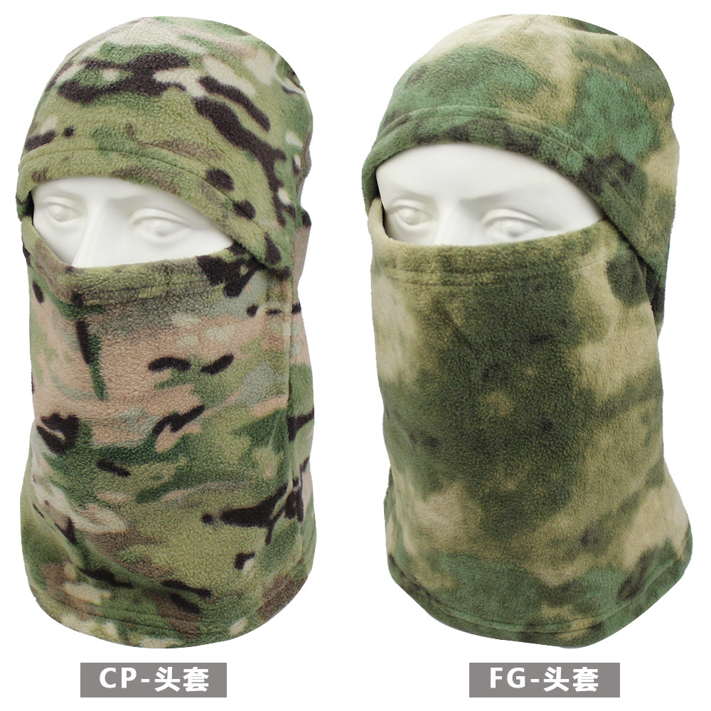 Tactics camouflage travel ski velvet hat outside climbing