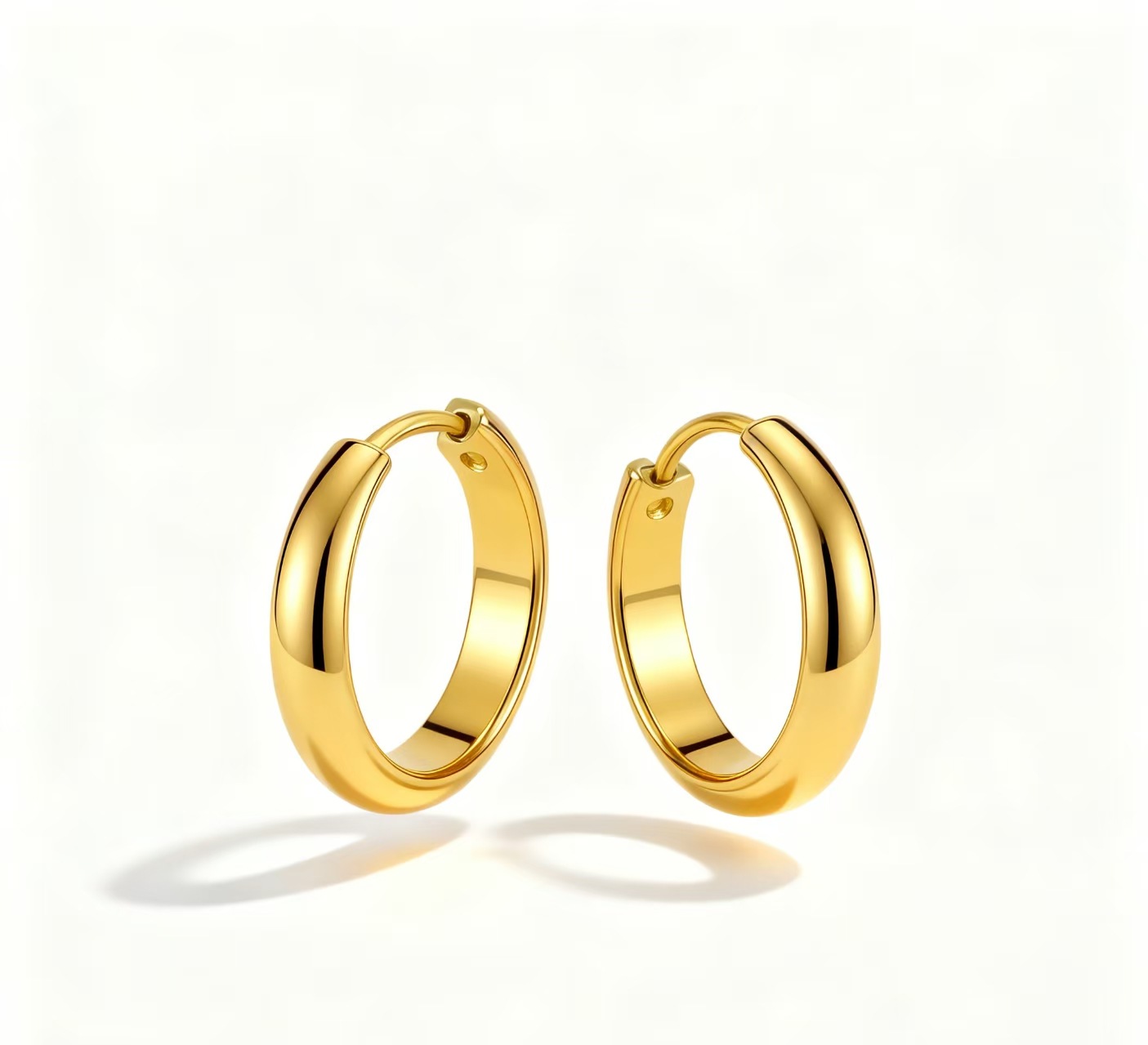 Minimalist Arc Drop Earrings For Women Elegant Commuter Jewellery_voghion.com
