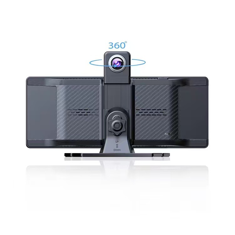 Cross-Border Carplay Driving Recorder Hd 4K Front and Rear Dual Recording Wifi Navigator Center Console Reversing Image