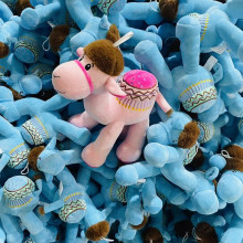 可爱卡通外贸沙漠骆驼毛绒玩具公仔抓机娃娃儿童安抚玩偶家居摆件