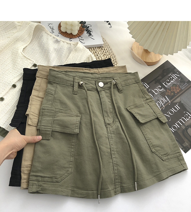 236g Weight Above Knee Dress Length Type Hip Skirt Dresses Type Denim Fabric Type Mid Waist Waist Line Micro-Elastic Elasticity Holiday, Daily Occasion Regular Fit Fit Type Printing Pattern Summer, Spring Season Women's Gender Streetwear Style Slim High Waist Denim Skirt Women's Summer Retro Slim Short Skirt 无