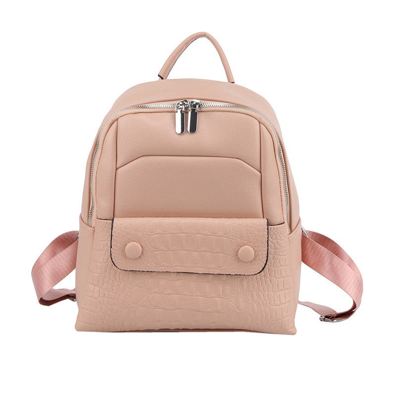 Leisure bag 2024 new fashionable versatile large capacity class commuting women's backpack_voghion.com
