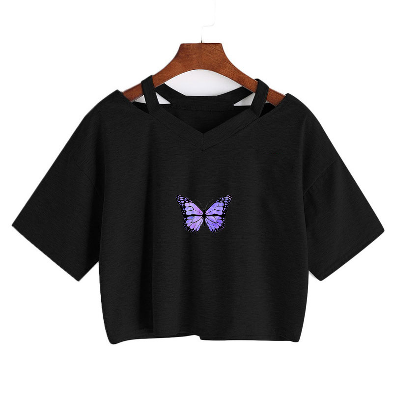 Butterfly Print Top - Image 3