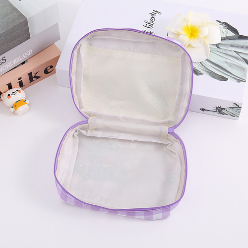 Japanese girl heart osmanthus dog sanitary napkin storage bag portable aunt napkin lipstick powder cake small item storage bag