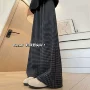 宽松秋季显瘦新款格子裤